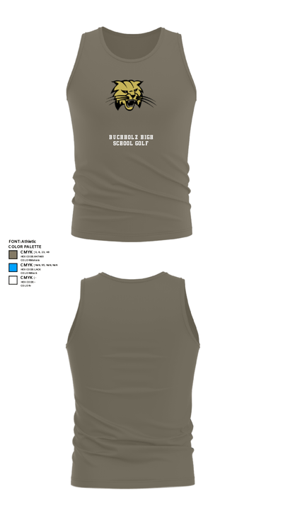 Buchholz High School Golf 43528652 Tank Top - 35