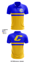 Crisp County High School Cheer 24995626 Short Sleeve Performance Polo - 1