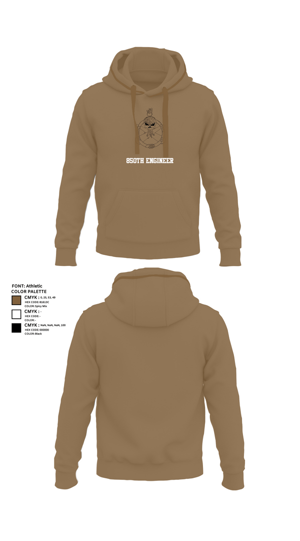 Hoodie, 850th engineer, , Teamtime, Team time, sublimation, custom sports apparel, team uniforms, spirit wear, spiritwear, sports uniforms, custom shirts, team store, custom team store, fundraiser sports, apparel fundraiser