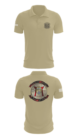 Short Sleeve Performance Polo, HQSPT Bn, PMO, Brig, Marines, Teamtime, Team time, sublimation, custom sports apparel, team uniforms, spirit wear, spiritwear, sports uniforms, custom shirts, team store, custom team store, fundraiser sports, apparel fundraiser