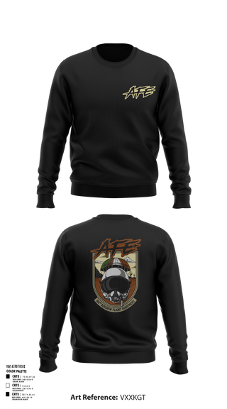 Crew Neck Sweatshirt, 162 AFE, Air Force, Teamtime, Team time, sublimation, custom sports apparel, team uniforms, spirit wear, spiritwear, sports uniforms, custom shirts, team store, custom team store, fundraiser sports, apparel fundraiser