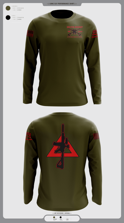 undefined Long Sleeve Performance Shirt - 8