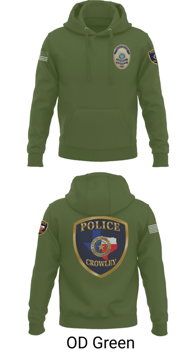 Crowley Police Department 8097883 Hoodie - 55