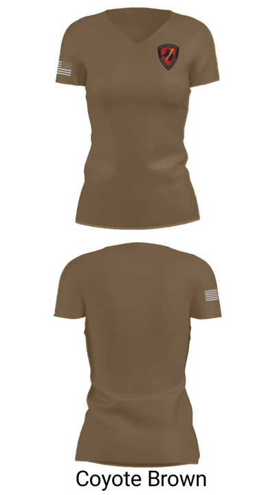 Naval Base Kitsap K9 Unit 4831099 Women's Short Sleeve V-neck Shirt - 8