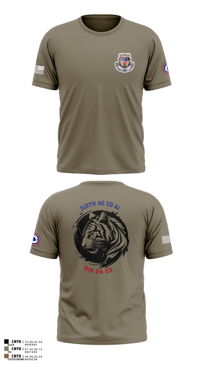 312th HR CO, A1 Postal 64167397 Short Sleeve Performance Shirt - 6