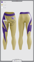 Jacksonville College Cross Country 48639105 Womens Leggings - 2