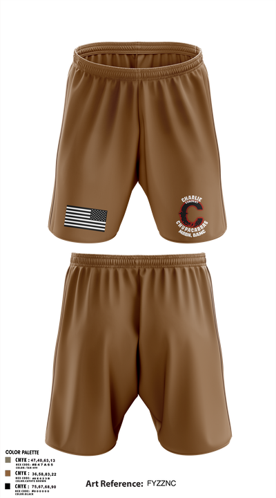 C Co Chupacabras Athletic Shorts With Pockets - 5