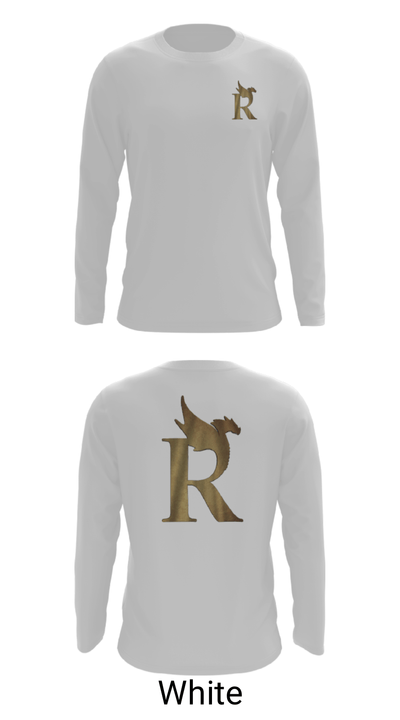 Rickover Naval Academy 18537176 Long Sleeve Performance Shirt - 4