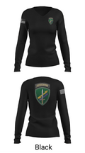 443 CA B Co 51054164 Women's Long Sleeve V-neck Shirt - 37