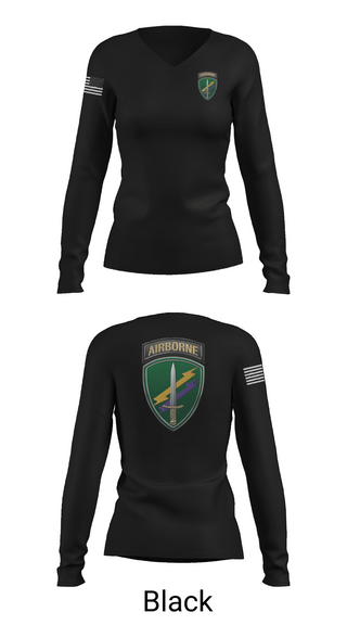 Womens Long Sleeve Vneck Shirt, 443 CA B Co, , Teamtime, Team time, sublimation, custom sports apparel, team uniforms, spirit wear, spiritwear, sports uniforms, custom shirts, team store, custom team store, fundraiser sports, apparel fundraiser
