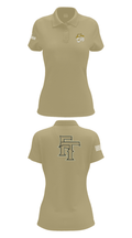 Fort Towson Junior High School Cheer 44003548 Women's Short Sleeve Performance Polo  - 43