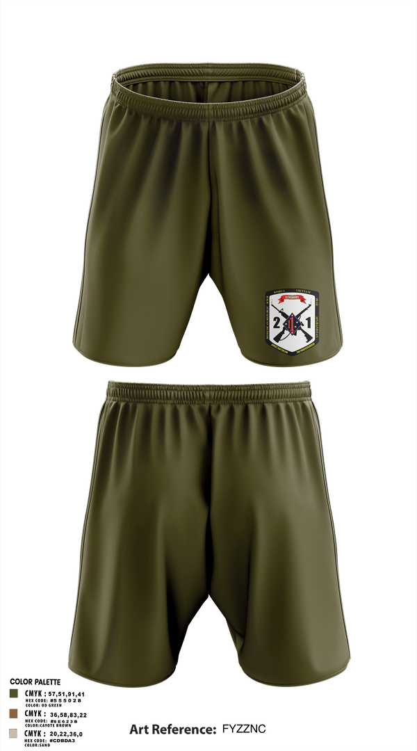 Athletic Shorts With Pockets, 2nd Battalion, 1st Marine Regiment, Marines, Teamtime, Team time, sublimation, custom sports apparel, team uniforms, spirit wear, spiritwear, sports uniforms, custom shirts, team store, custom team store, fundraiser sports, apparel fundraiser