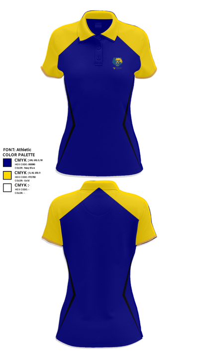 West Virginia University Institute Of Technology Baseball 18576628 Women's Short Sleeve Performance Polo  - 33