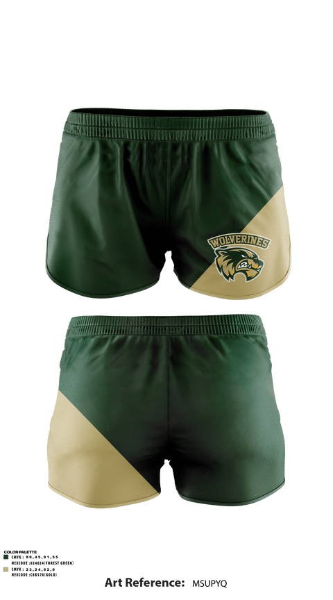 Ranger Panties, Wolverines, , Teamtime, Team time, sublimation, custom sports apparel, team uniforms, spirit wear, spiritwear, sports uniforms, custom shirts, team store, custom team store, fundraiser sports, apparel fundraiser
