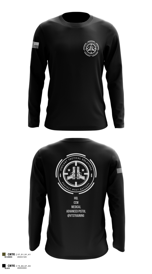 Long Sleeve Performance Shirt, Vigilante Tactical Solutions, , Teamtime, Team time, sublimation, custom sports apparel, team uniforms, spirit wear, spiritwear, sports uniforms, custom shirts, team store, custom team store, fundraiser sports, apparel fundraiser