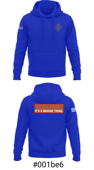 Hoodie, 1st Marine Regiment, Marines, Teamtime, Team time, sublimation, custom sports apparel, team uniforms, spirit wear, spiritwear, sports uniforms, custom shirts, team store, custom team store, fundraiser sports, apparel fundraiser