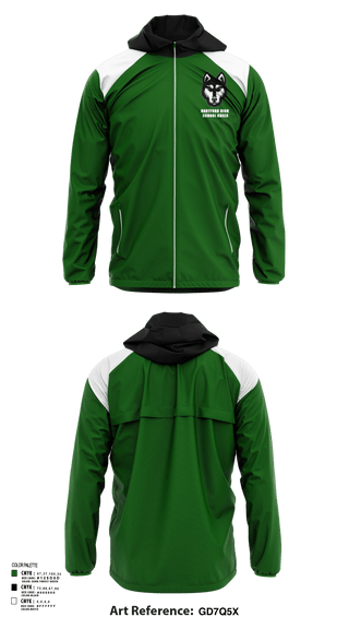 Windbreaker, Hartford High School Cheer, Cheer, Teamtime, Team time, sublimation, custom sports apparel, team uniforms, spirit wear, spiritwear, sports uniforms, custom shirts, team store, custom team store, fundraiser sports, apparel fundraiser