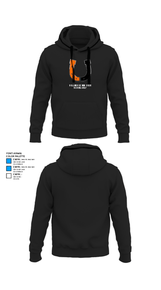 Hoodie, Billings Senior High School Golf, Golf, Teamtime, Team time, sublimation, custom sports apparel, team uniforms, spirit wear, spiritwear, sports uniforms, custom shirts, team store, custom team store, fundraiser sports, apparel fundraiser