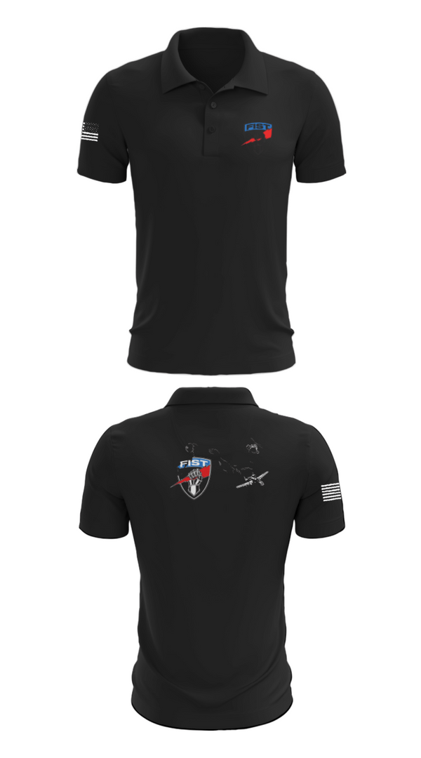 Short Sleeve Performance Polo, 3-172 FiST, Army, Teamtime, Team time, sublimation, custom sports apparel, team uniforms, spirit wear, spiritwear, sports uniforms, custom shirts, team store, custom team store, fundraiser sports, apparel fundraiser
