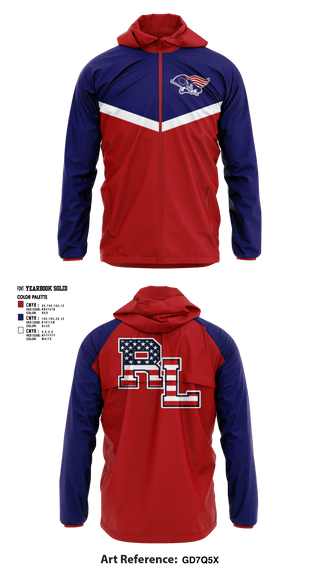 Windbreaker, Red Land High School Cheer, Cheer, Teamtime, Team time, sublimation, custom sports apparel, team uniforms, spirit wear, spiritwear, sports uniforms, custom shirts, team store, custom team store, fundraiser sports, apparel fundraiser