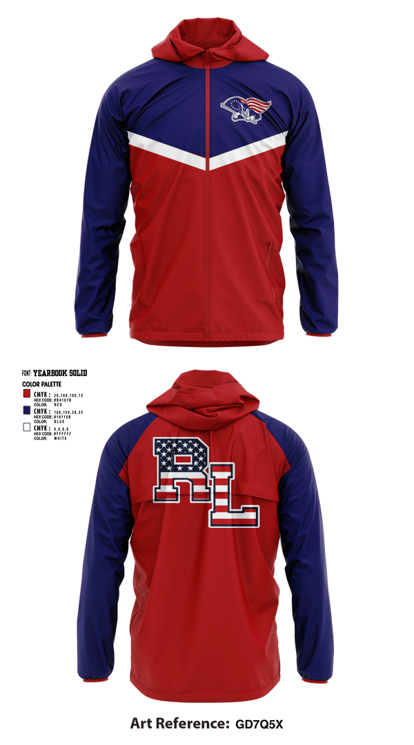 Windbreaker, Red Land High School Cheer, Cheer, Teamtime, Team time, sublimation, custom sports apparel, team uniforms, spirit wear, spiritwear, sports uniforms, custom shirts, team store, custom team store, fundraiser sports, apparel fundraiser