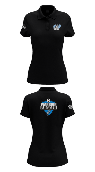 Willowbrook Warriors 8635943 Women's Short Sleeve Performance Polo  - 36