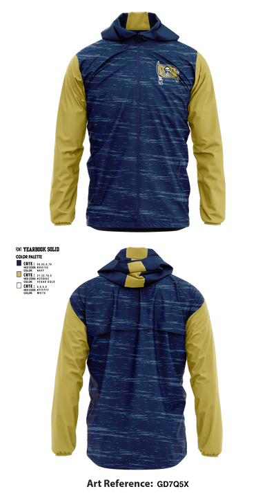 Perrin-Whitt High School Football 10759403 Windbreaker - 1