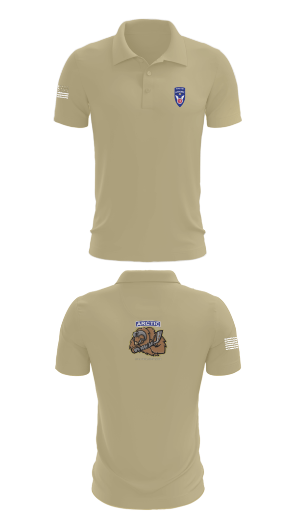 Short Sleeve Performance Polo, 539th CTC(L), Army, Teamtime, Team time, sublimation, custom sports apparel, team uniforms, spirit wear, spiritwear, sports uniforms, custom shirts, team store, custom team store, fundraiser sports, apparel fundraiser