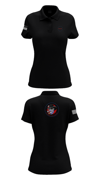 Dad’s Awesome Blend 52955268 Women's Short Sleeve Performance Polo  - 36