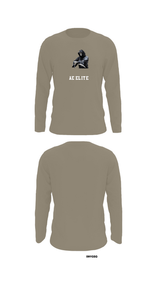 Long Sleeve Performance Shirt, AE Elite, Men's Basketball, Teamtime, Team time, sublimation, custom sports apparel, team uniforms, spirit wear, spiritwear, sports uniforms, custom shirts, team store, custom team store, fundraiser sports, apparel fundraiser