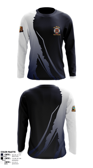 Long Sleeve Performance Shirt, Rookies new school, , Teamtime, Team time, sublimation, custom sports apparel, team uniforms, spirit wear, spiritwear, sports uniforms, custom shirts, team store, custom team store, fundraiser sports, apparel fundraiser