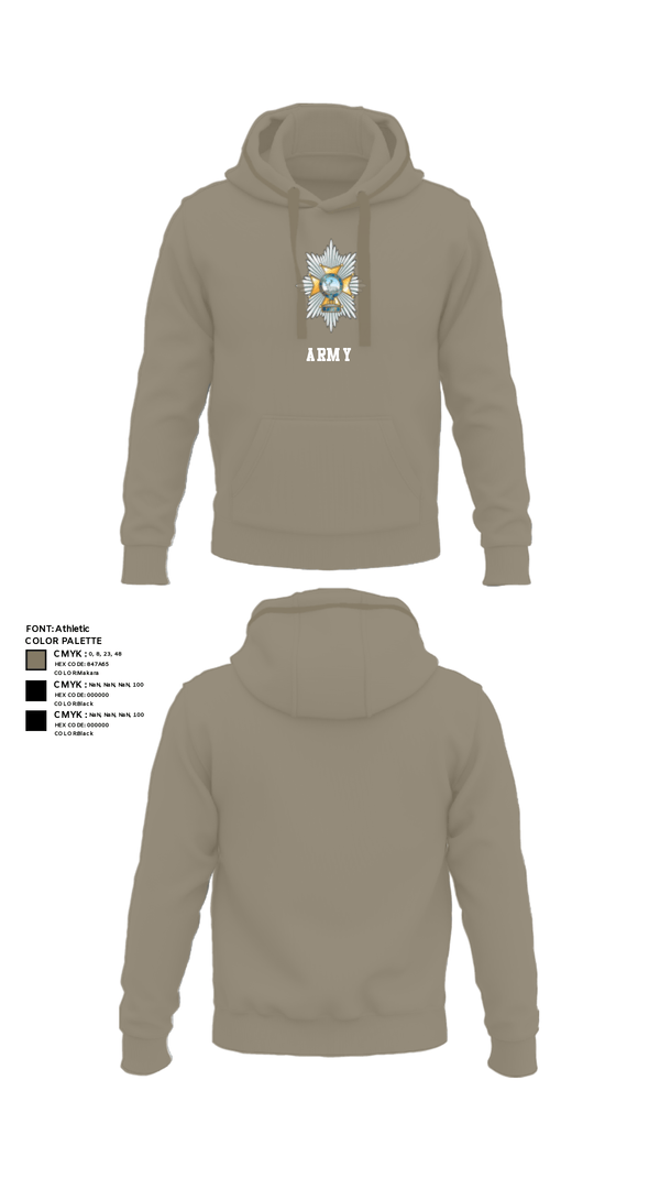 Hoodie, Sherwood Foresters, Army, Teamtime, Team time, sublimation, custom sports apparel, team uniforms, spirit wear, spiritwear, sports uniforms, custom shirts, team store, custom team store, fundraiser sports, apparel fundraiser