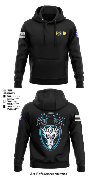112th CRD95th CBRN Co 64456189 Hoodie - 30