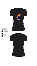 42nd ID 48314623 Women's Short Sleeve V-neck Shirt - 24