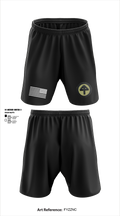 44th infantry brigade 38050095 Athletic Shorts With Pockets - 2