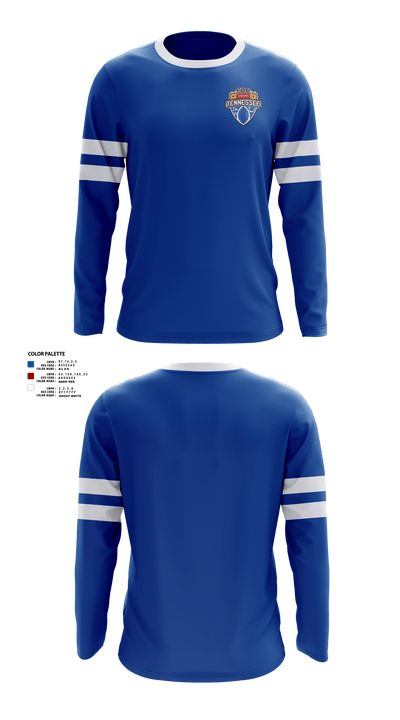 FBU Tennessee 9687770 Long Sleeve Performance Shirt 1