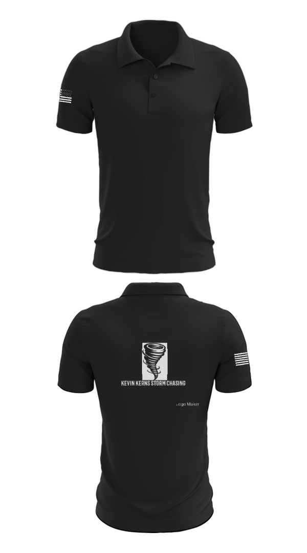 Short Sleeve Performance Polo, KEVIN KERNS STORM CHASING, , Teamtime, Team time, sublimation, custom sports apparel, team uniforms, spirit wear, spiritwear, sports uniforms, custom shirts, team store, custom team store, fundraiser sports, apparel fundraiser