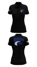 DEPEW WILDCATS 22607929 Women's Short Sleeve Performance Polo  - 36