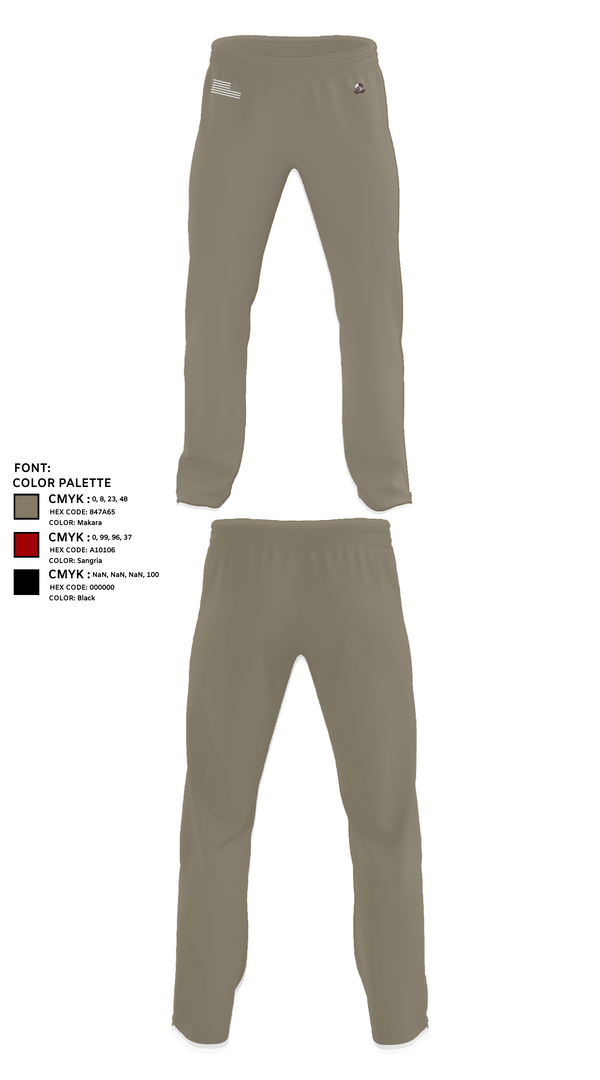 Sweatpants, Gamblers, Army, Teamtime, Team time, sublimation, custom sports apparel, team uniforms, spirit wear, spiritwear, sports uniforms, custom shirts, team store, custom team store, fundraiser sports, apparel fundraiser