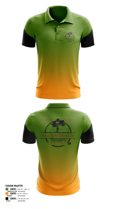 www.Tree-Works.de 32054649 Short Sleeve Performance Polo - 1