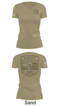 Fulton County Anti-Crime Task Force 27594594 Women's Short Sleeve V-neck Shirt - 84