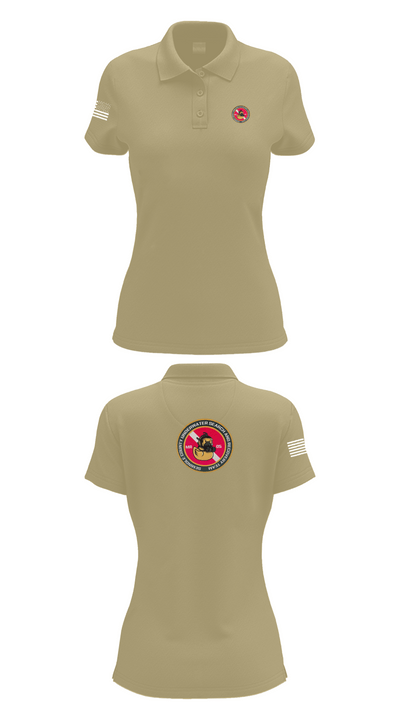 SCSO USART 10986438 Women's Short Sleeve Performance Polo  - 90