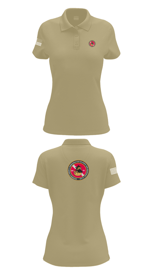 Womens Short Sleeve Performance Polo, SCSO USART, , Teamtime, Team time, sublimation, custom sports apparel, team uniforms, spirit wear, spiritwear, sports uniforms, custom shirts, team store, custom team store, fundraiser sports, apparel fundraiser