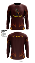West Tampa spartans 17647688 Long Sleeve Performance Shirt 2