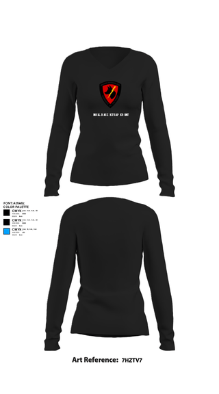 Women's Long Sleeve Vneck Shirt, Naval Base Kitsap K9 Unit, Navy, Teamtime, Team time, sublimation, custom sports apparel, team uniforms, spirit wear, spiritwear, sports uniforms, custom shirts, team store, custom team store, fundraiser sports, apparel fundraiser