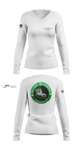 GREEN KNIGHTS MMC 40698411 Women's Long Sleeve V-neck Shirt - 2 (1)