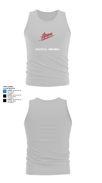 Apex Steel Ironworks 74772847 Tank Top - 13