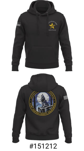 Hoodie, USAG Fort Hunter Liggett, Army, Teamtime, Team time, sublimation, custom sports apparel, team uniforms, spirit wear, spiritwear, sports uniforms, custom shirts, team store, custom team store, fundraiser sports, apparel fundraiser