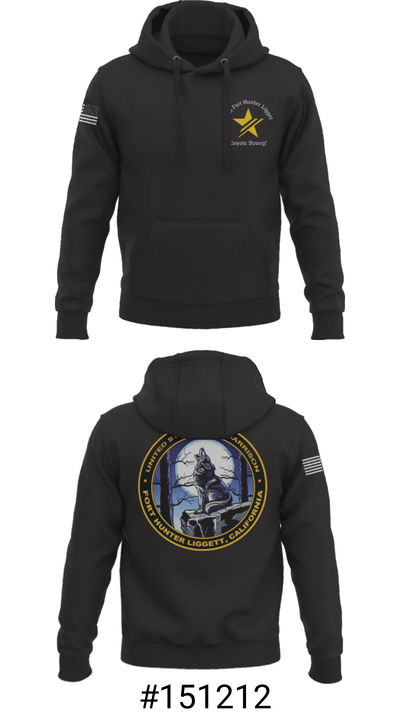 USAG Fort Hunter Liggett 63264859 Hoodie - 8