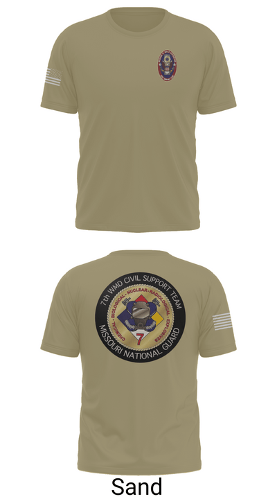 7th CST 5552337 Short Sleeve Performance Shirt - 96
